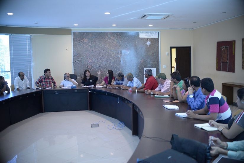 Prefeito recebe lideranças comunitárias da região Salmen