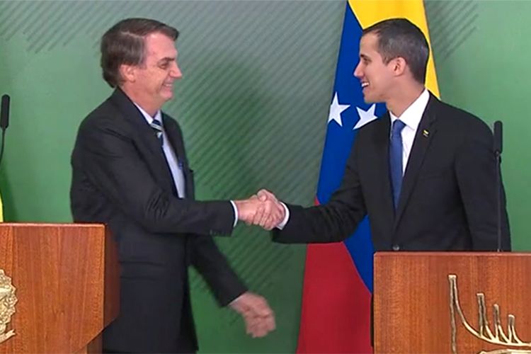 Guaidó diz que encontro com Bolsonaro marca relacionamento positivo