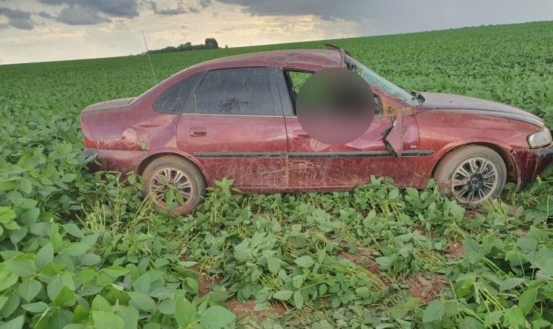 Motorista morre após veículo que conduzia capotar na MT-140 