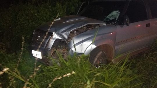 Mecânico morre após ter motocicleta atingida por S10 no interior 