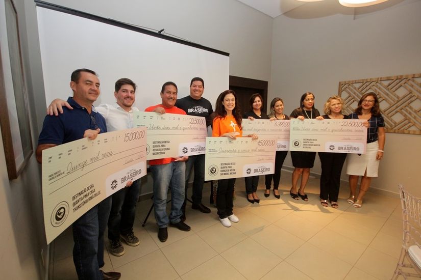 Festival Braseiro entrega R$111,3 mil a instituições filantrópicas