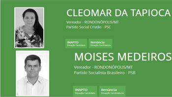 Dois candidatos a vereador pulam do barco já no início da corrida eleitoral