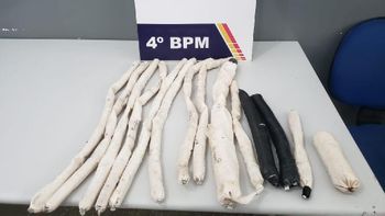 Policiais localizam 14 dinamites em casa abandonada