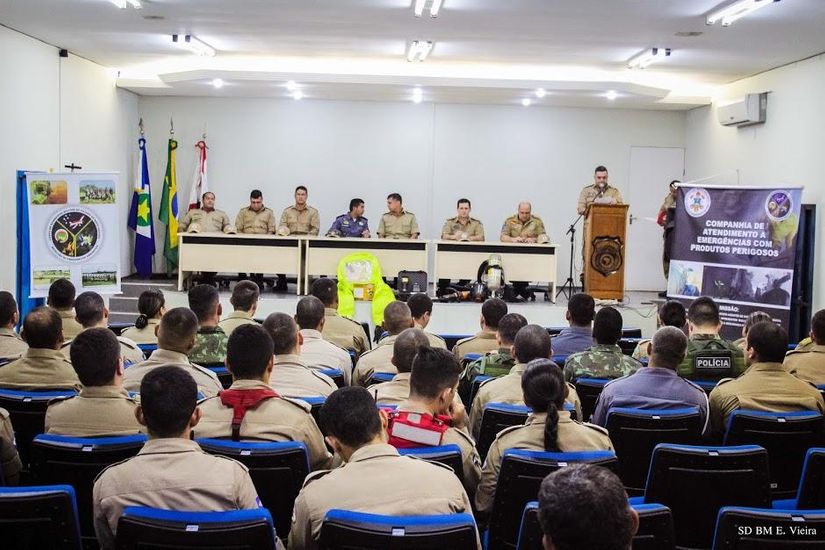 Militares concluem o estágio sobre emergências com produtos perigosos