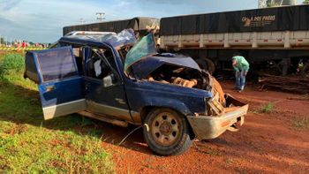 Motorista de 61 anos morre preso às ferragens em acidente na MT-242