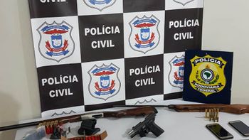 Operação contra o comércio de armas e munições prende 10 pessoas