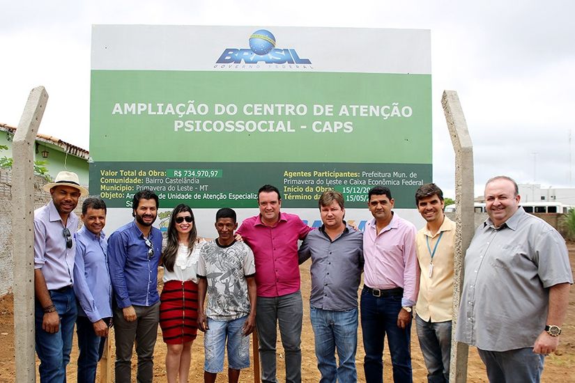 Lançamento da obra do CAPS I marca a estruturação da rede de atendimento psicossocial 