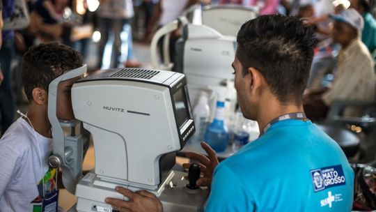 Atendimentos oftalmológicos superam a marca dos 15 mil no terceiro dia
