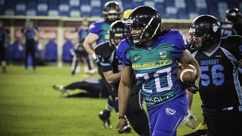 Mato Grosso vence Uruguai em amistoso internacional de futebol americano