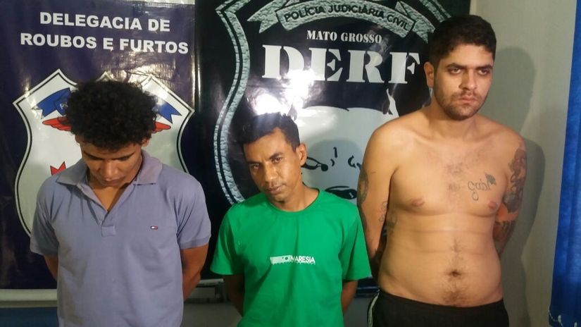 Três dos cinco fugitivos foram recapturados pela PJC