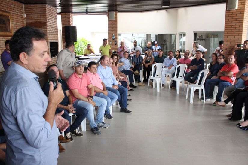 Nilson Leitão recebe prefeitos e lideranças do Nortão, em Sinop