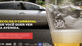 Campanha do Governo aborda risco de dirigir após beber