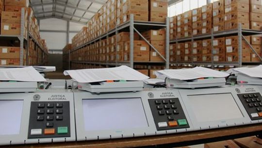 1.084 urnas eletrônicas já foram enviadas ao TRE de Mato Grosso
