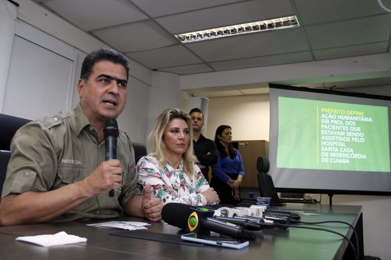 Prefeito define ação humanitária em prol dos pacientes da Santa Casa