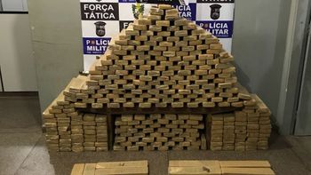 Suspeitos são presos pela Força Tática de Rondonópolis com quase 400kg de maconha