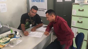 Empaer realiza mutirão para atender 200 agricultores familiares