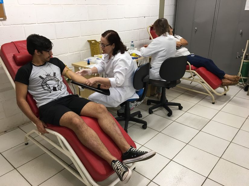 Parceria entre Hospital Regional de Rondonópolis e Unic incentiva acadêmicos à doação de sangue