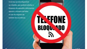 Serviço bloqueia apenas o aparelho e não a linha telefônica