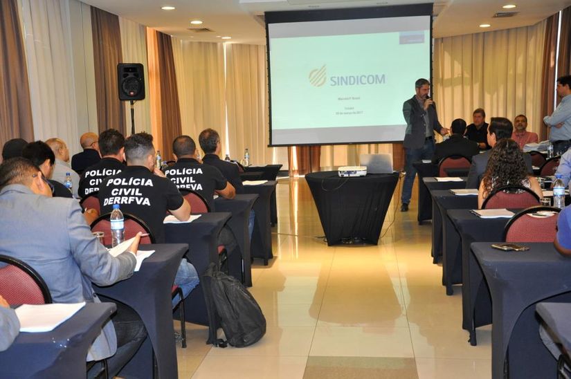 Profissionais da Segurança participam de curso para coibir fraudes em combustíveis