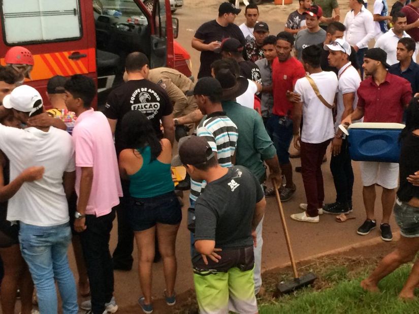 Confusão em conveniência termina com 6 pessoas atropeladas na BR-158