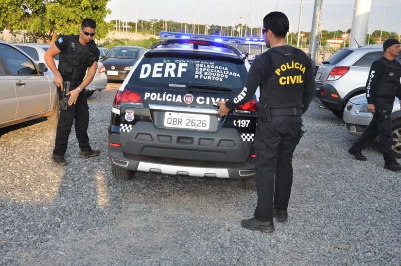  DERF cumpre mandados de prisão contra seis suspeitos na Capital