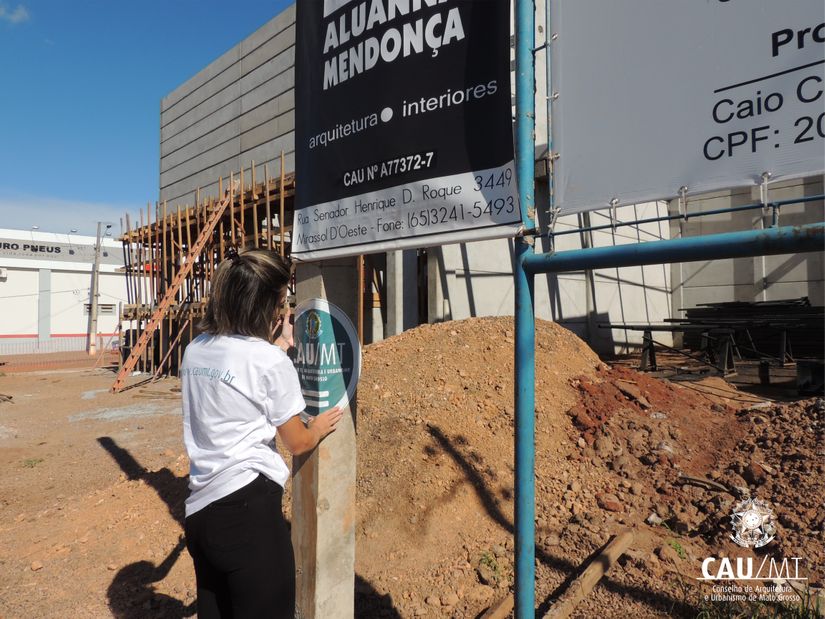 Conselho de Arquitetura e Urbanismo fiscaliza mais de 1.300 obras 