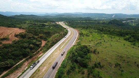 Obras de duplicação da BR-163/364/MT avançam e chegam a 85% de conclusão