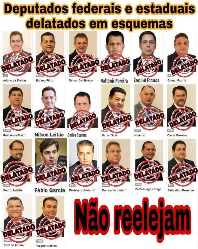 Redes sociais bombardeiam candidatos delatados em esquemas no Estado