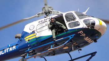 Roubo a posto termina com criminoso baleado em Cuiabá, suspeitos fogem