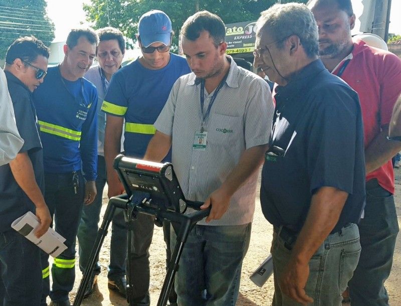 Sanear adquire equipamento para detectar ligações clandestinas de água e esgoto