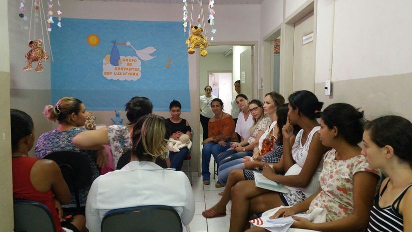 Município auxilia gestantes a se prepararem para o parto e a maternidade
