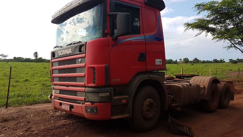 Caminhão roubado em Pedra Preta é recuperado em Rondonópolis