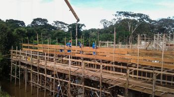 Sinfra inicia ponte que ligará Cuiabá à cidade universitária 
