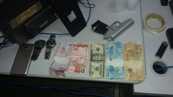 Roubo de caminhonete termina com um baleado pela PM durante perseguição 
