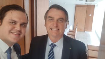 Em Brasília Thiago Silva discute situação de Jarudore com presidente Bolsonaro