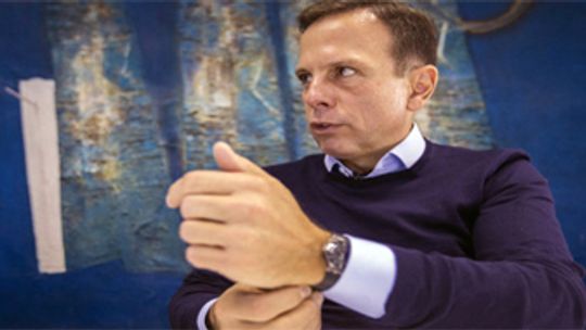 Doria Jr., prefeito eleito em SP, grava vídeo de apoio a Wilson Santos