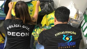 Operação apreende 428 produtos falsificados durante fiscalização