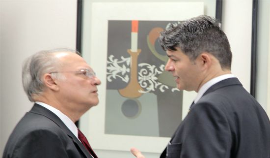 José Medeiros homenageia o Dep. Roberto Freire pela posse como novo ministro da cultura