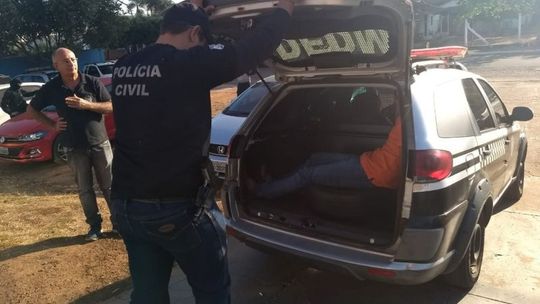 Polícia Civil prende suspeito de roubar e estuprar em 3h30 em MT