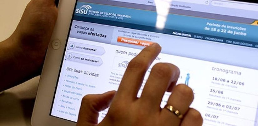 Terminam hoje as inscrições para o Sisu