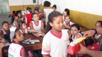 Iniciativa da 1ª dama gera promoção da saúde bucal de 1,2 mil participantes do Siminina