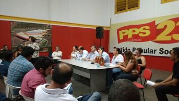 Em reunião, PPS confia no taco e projeta chapa única nestas eleições