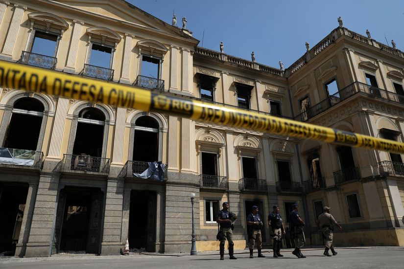 Obras de contenção no Museu Nacional devem começar hoje
