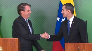 Guaidó diz que encontro com Bolsonaro marca relacionamento positivo