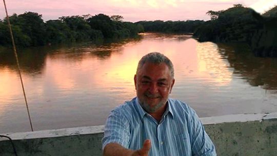 Percival faz churrasco com sabor de dever cumprido sobre a nova ponte