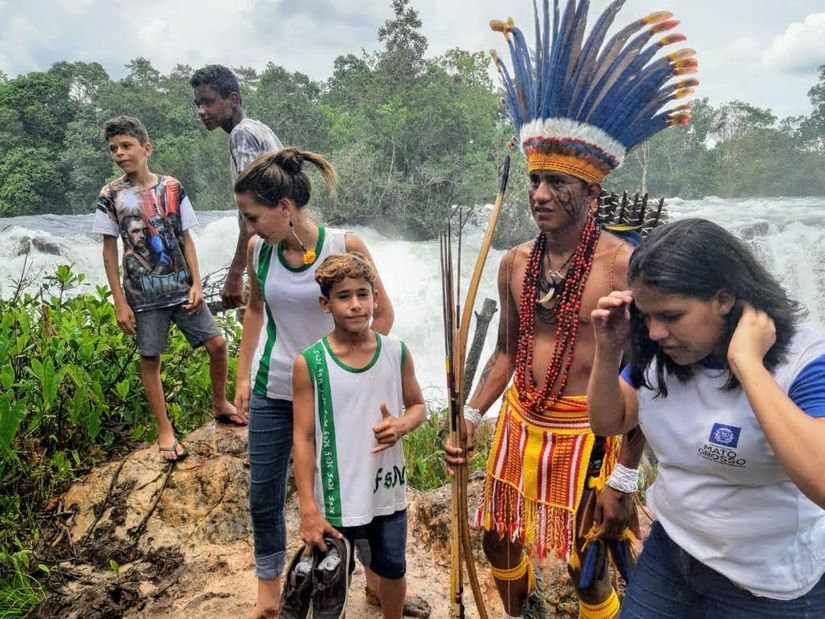 Visita a uma aldeia faz alunos mudarem o conceito que tinham dos indígenas