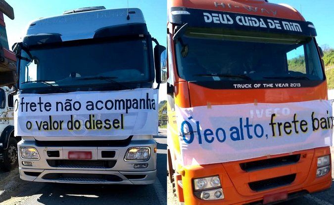 Bolsonaro anuncia o “cartão-caminhoneiro”