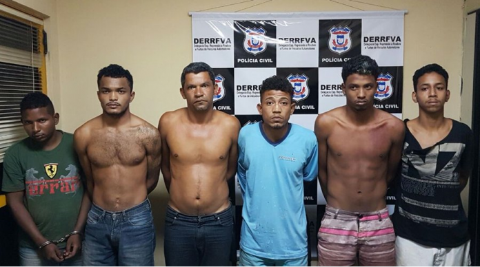 Ação conjunta leva polícia a seis suspeitos de latrocínio