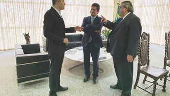 Medeiros se reúne com Moro e cobra investimentos para combater o tráfico em MT