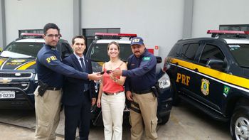 Veículos entregues à PRF atenderão Cuiabá e Diamantino